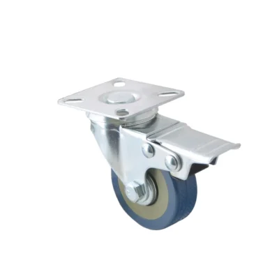 50mm Swivel Furniture Caster Wheel with Brake
