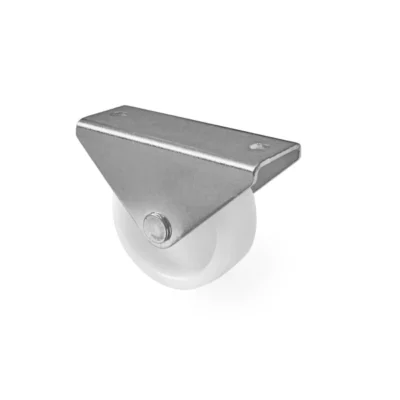 40mm Fixed Furniture Wheel - White