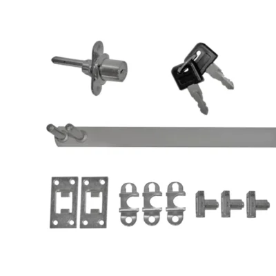 Central Locking Furniture Lock - Stainless Steel