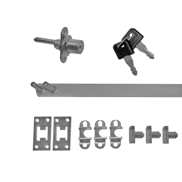 Central Locking Furniture Lock - Stainless Steel