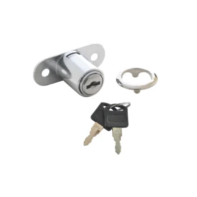 Push Button Furniture Lock - Stainless Steel