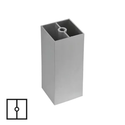 6 mm Aluminum Profile - Anodized