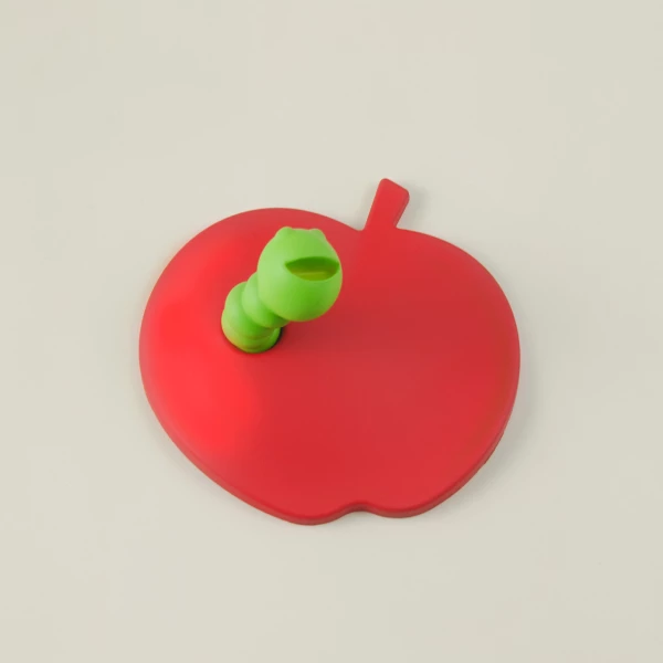 Apple Shaped Children's Furniture Handle - Red