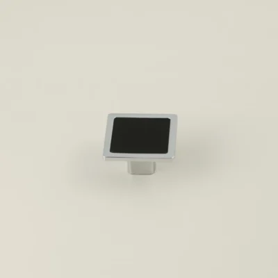 Lucy Furniture Handle - Chrome and Polymer Finish