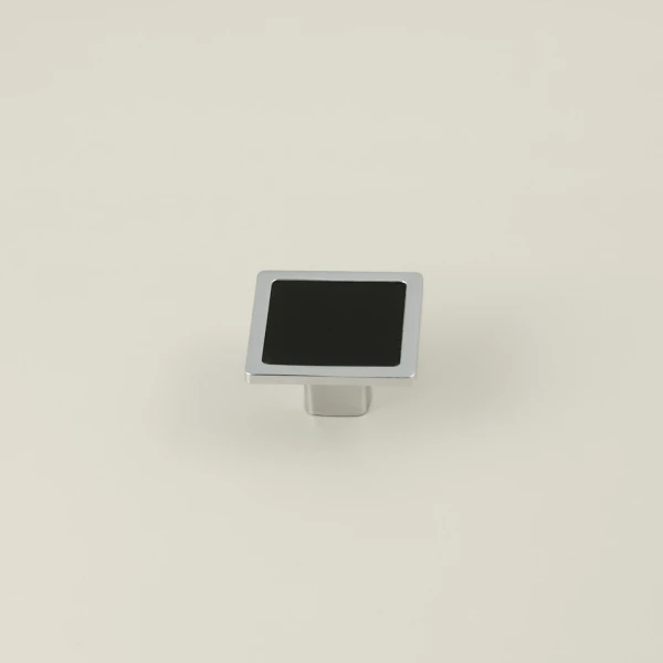 Lucy Furniture Handle - Chrome and Polymer Finish