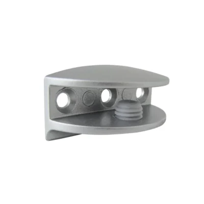 Glass Oval Holder - Clear, Stylish Storage Solution