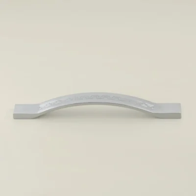 Versace Style Furniture Handle - Chrome Zinc