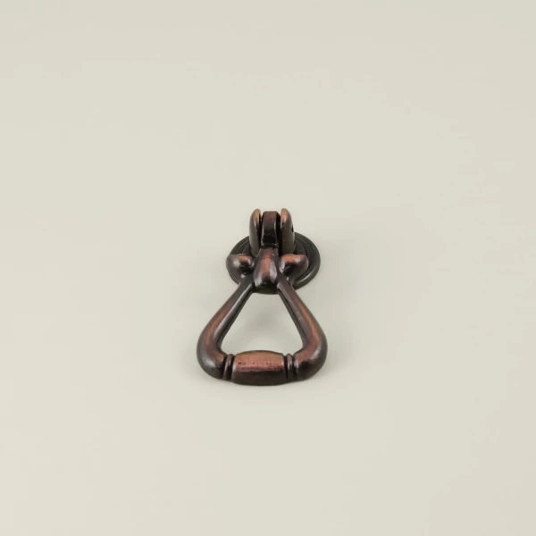 Tulip Furniture Handle - Antique Copper