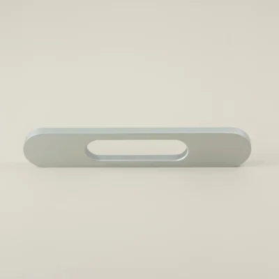 Iona Furniture Handle - Matte Chrome Aluminum