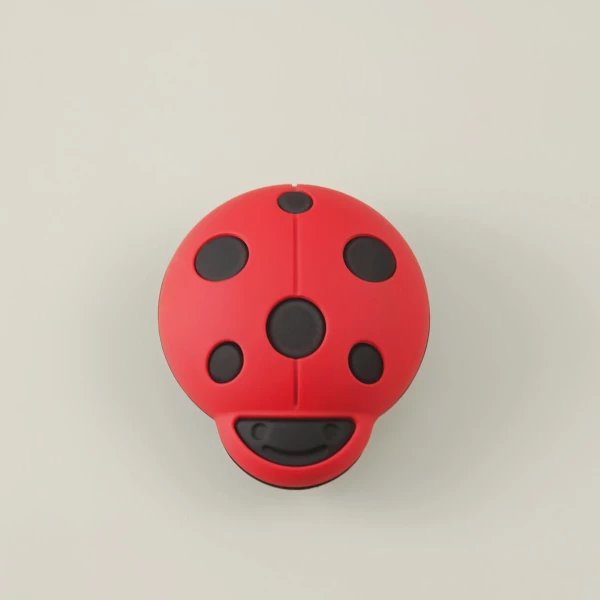 Ladybug Shaped Children's Furniture Handle - Red