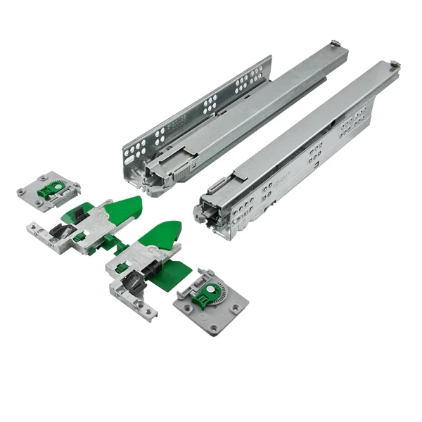 Full Opening Undermount Slide with 3D Adjustable