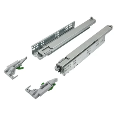 Hidden slider with full stretch and full return