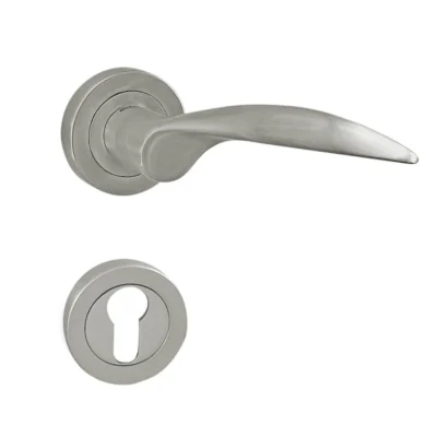 26R Door Handle with Round Rosette