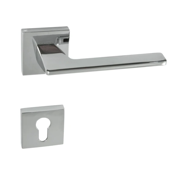 Via Interior Door Handle with Square Rosette