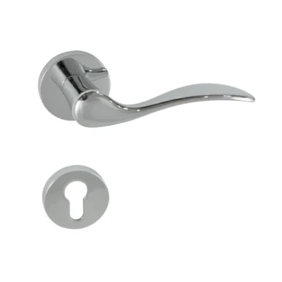 Evina Interior Door Handle with Round Rosette