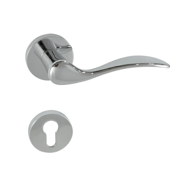 Evina Interior Door Handle with Round Rosette