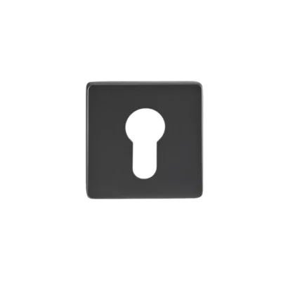 Square Secret Keyhole Escutcheon for Interior Door Handles