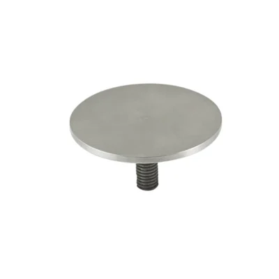 Glass Flange - 65 mm Diameter, M10 Thread