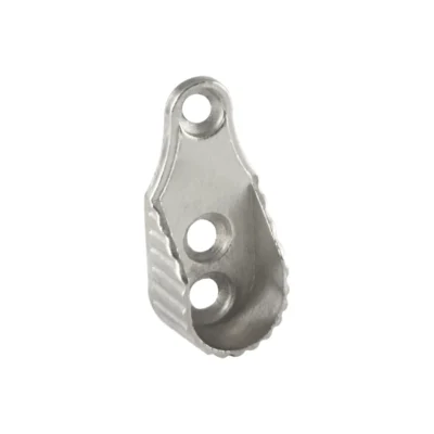Chrome Oval Wardrobe Rail Support Bracket
