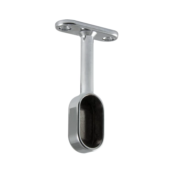 Oval Wardrobe Rail End Support Bracket