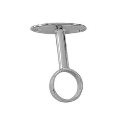 Round Intermediate Closet Rod Support Bracket