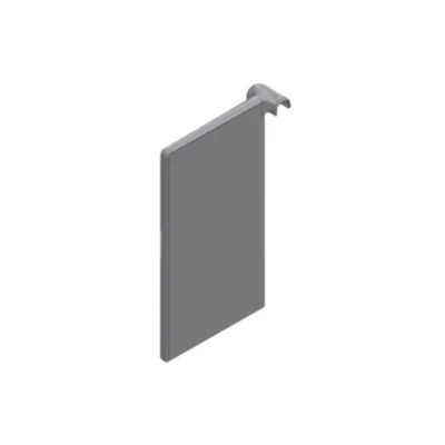 Side Divider for Double Railing H185mm for SMARTBOX