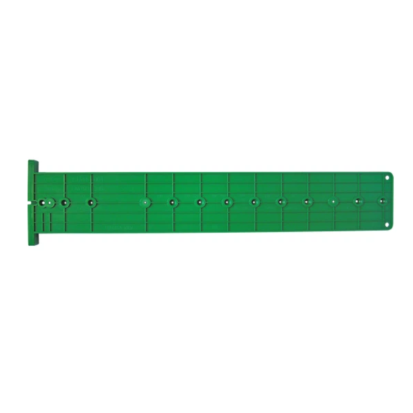 Mounting Template for Dynapro and Dynamoov Concealed Slides