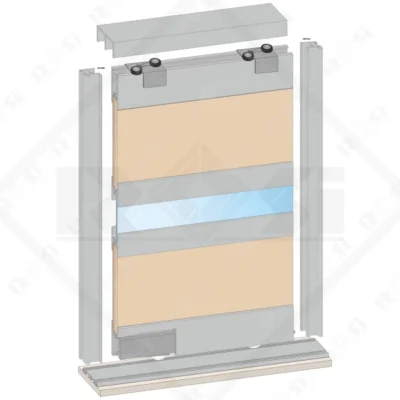 PS250 POLO Sliding Door Mechanism for Single Door