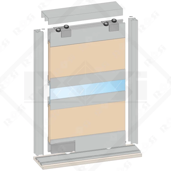 PS250 POLO Sliding Door Mechanism for Single Door