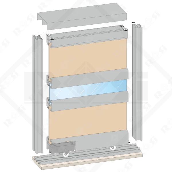 PS150 ASTRA Sliding Door System Mechanism for 1 Door