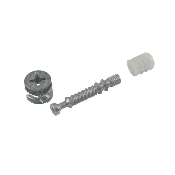 Minifix Connector with PVC Dowel, 100 Pcs